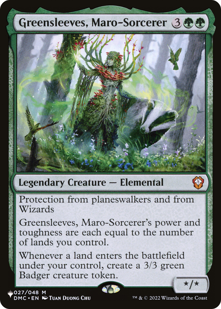 Greensleeves, Maro-Sorcerer [The List] | Game Master's Emporium (The New GME)