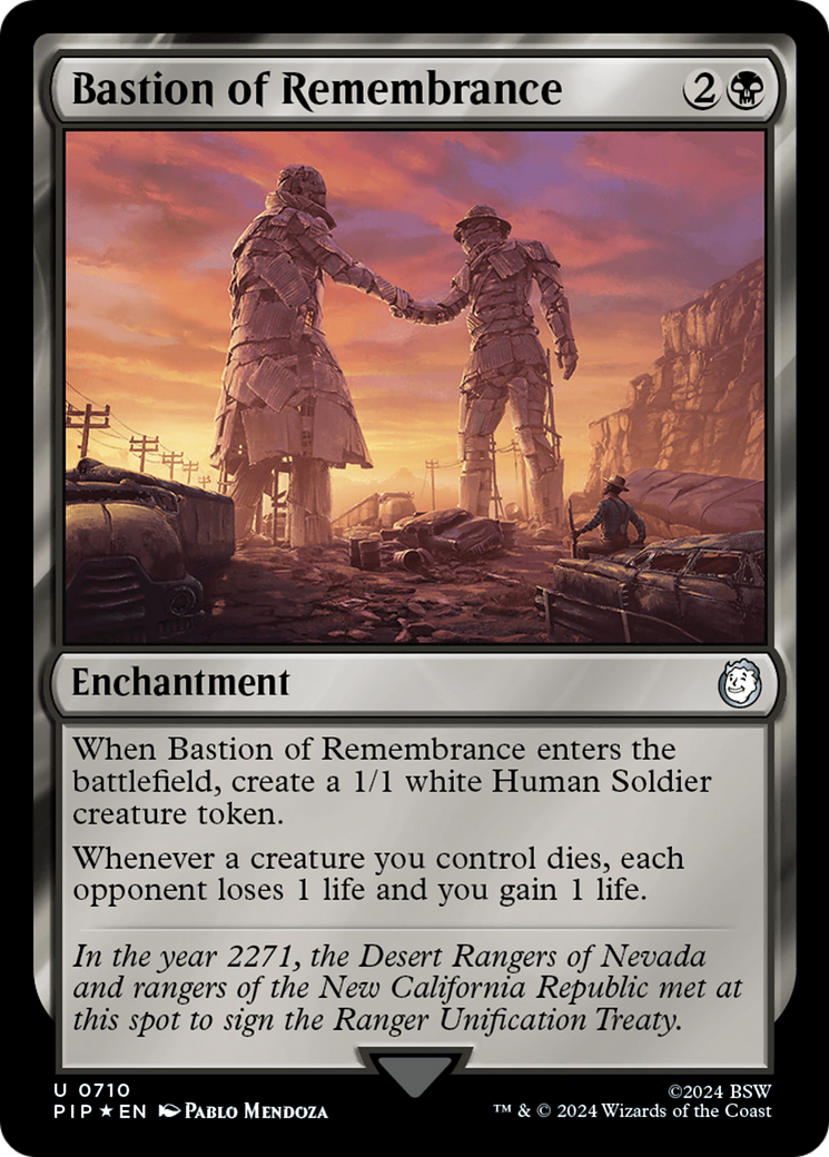 Bastion of Remembrance (Surge Foil) [Fallout] | Game Master's Emporium (The New GME)