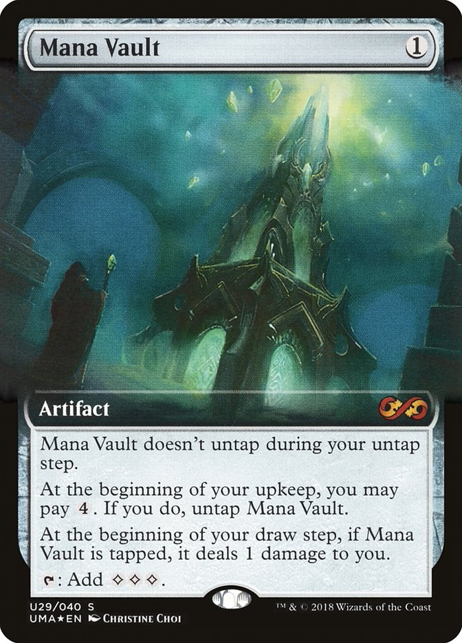 Mana Vault (Topper) [Ultimate Masters Box Topper] | Game Master's Emporium (The New GME)