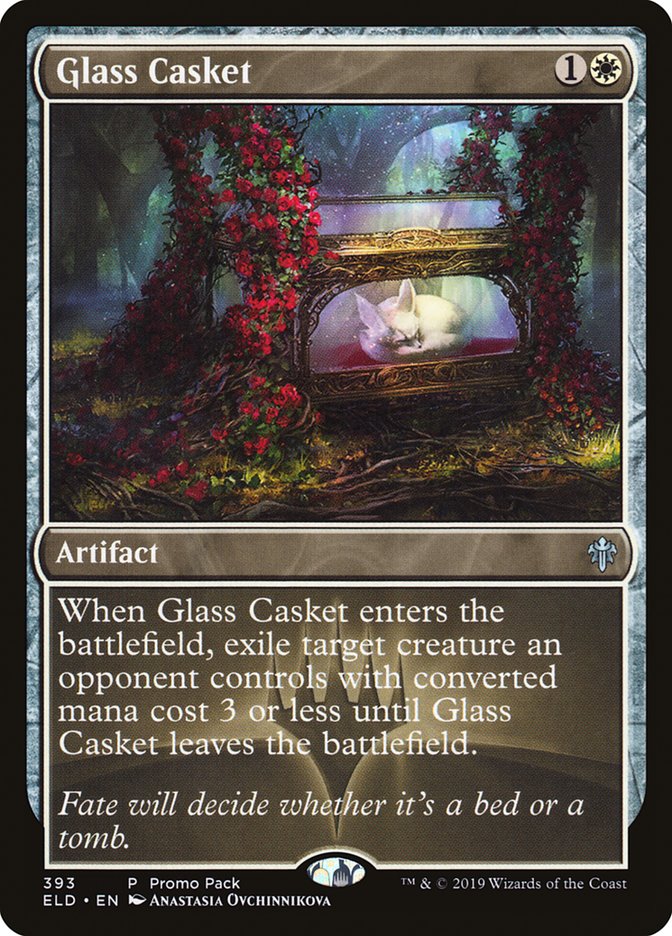 Glass Casket (Promo Pack) [Throne of Eldraine Promos] | Game Master's Emporium (The New GME)
