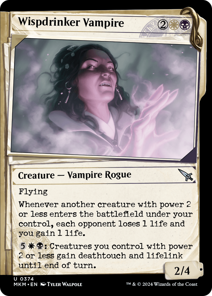 Wispdrinker Vampire (Showcase) [Murders at Karlov Manor] | Game Master's Emporium (The New GME)
