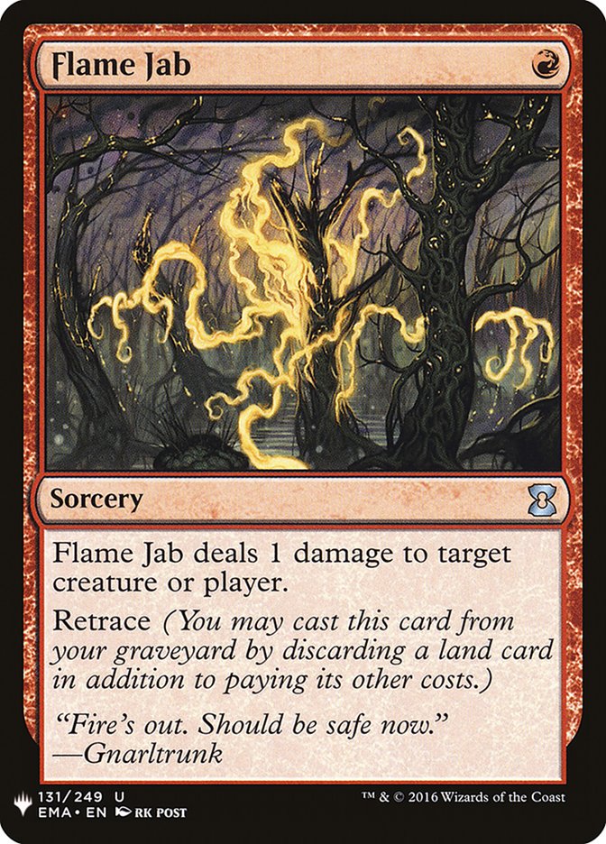 Flame Jab [Mystery Booster] | Game Master's Emporium (The New GME)