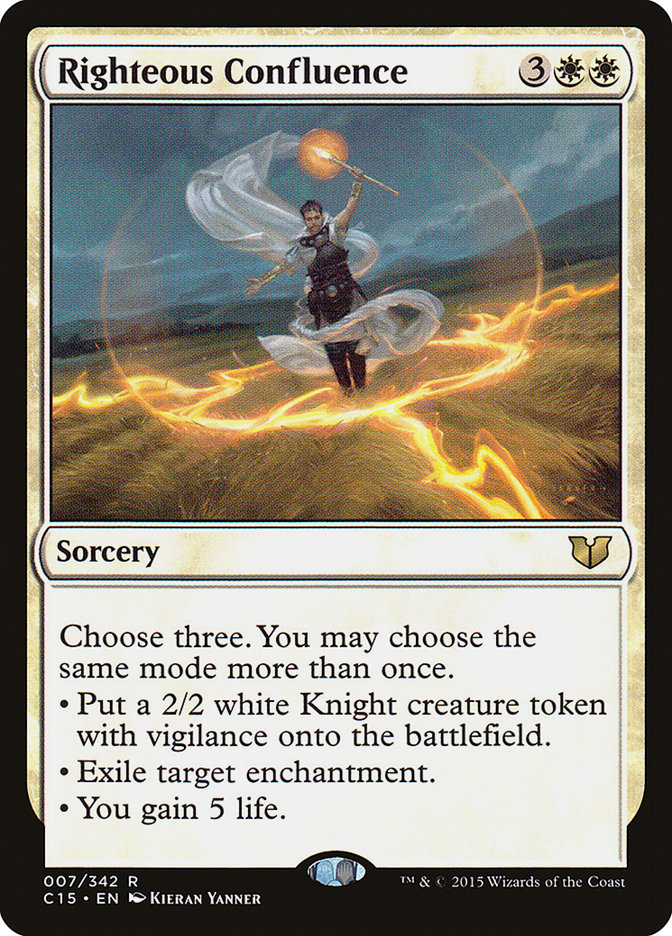 Righteous Confluence [Commander 2015] | Game Master's Emporium (The New GME)