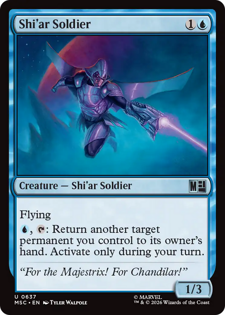 Shi'ar Soldier [Marvel Super Heroes Commander] | Game Master's Emporium (The New GME)
