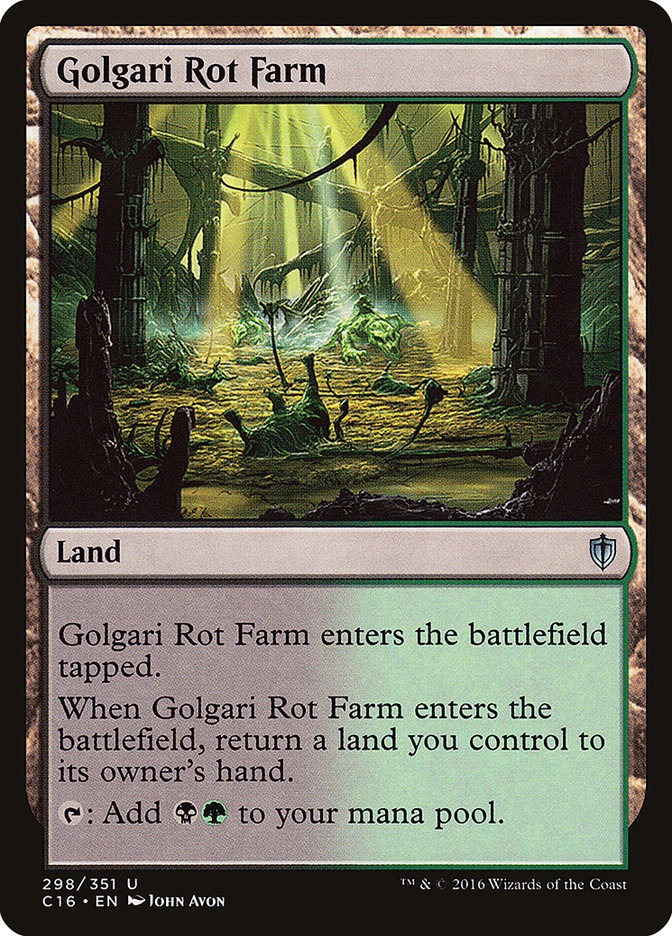 Golgari Rot Farm [Commander 2016] | Game Master's Emporium (The New GME)