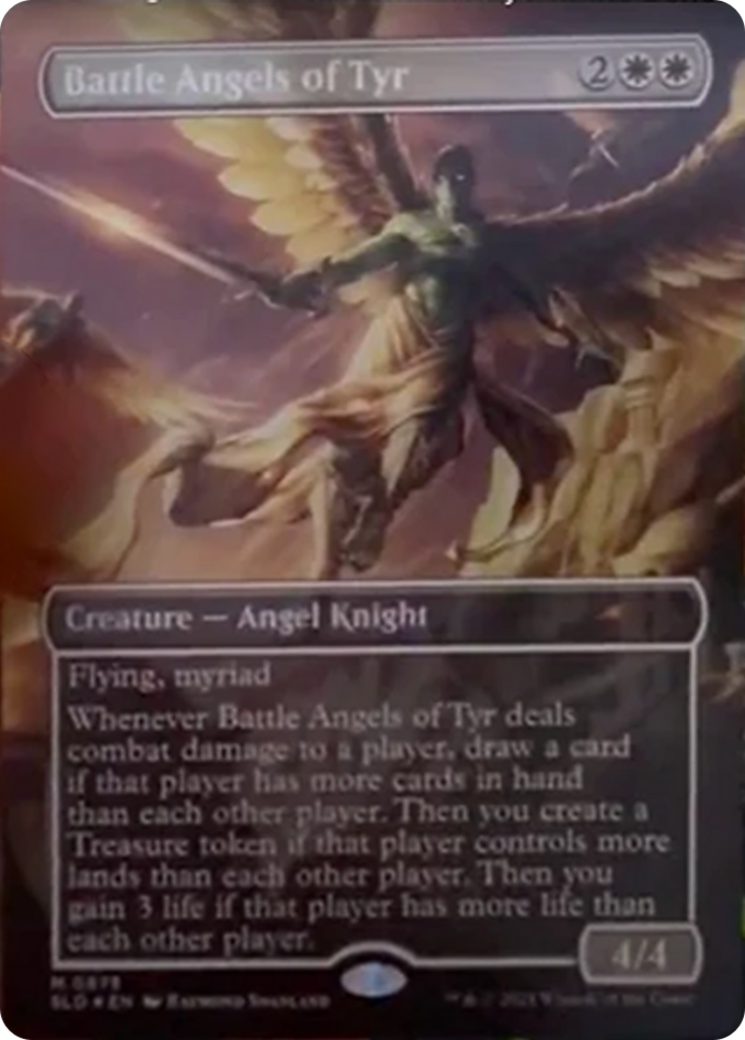 Battle Angels of Tyr (Rainbow Foil) [Secret Lair Drop Series] | Game Master's Emporium (The New GME)