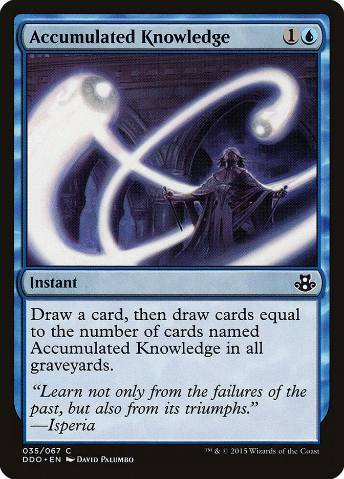 Accumulated Knowledge [Duel Decks: Elspeth vs. Kiora] | Game Master's Emporium (The New GME)