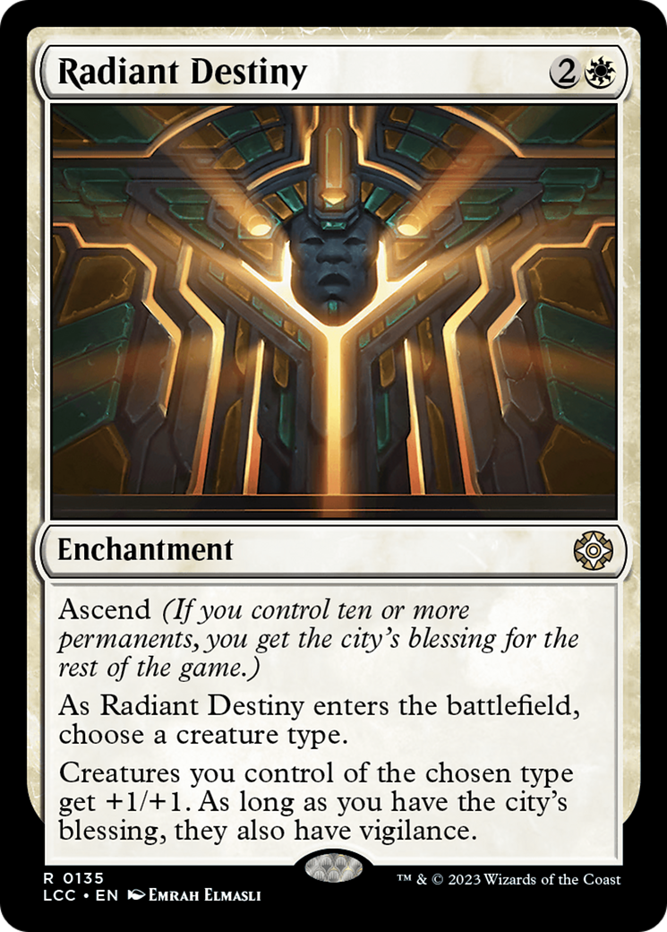 Radiant Destiny [The Lost Caverns of Ixalan Commander] | Game Master's Emporium (The New GME)