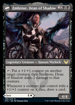 Shaile, Dean of Radiance // Embrose, Dean of Shadow [Strixhaven: School of Mages] | Game Master's Emporium (The New GME)
