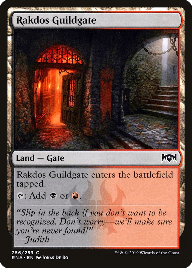 Rakdos Guildgate (256/259) [Ravnica Allegiance] | Game Master's Emporium (The New GME)