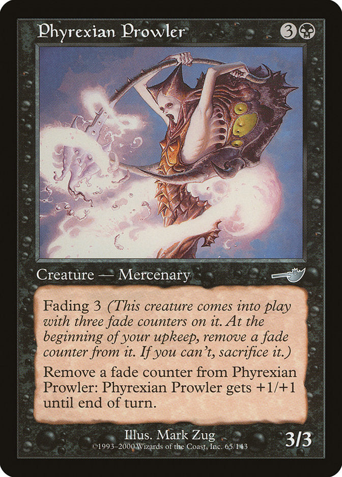 Phyrexian Prowler [Nemesis] | Game Master's Emporium (The New GME)