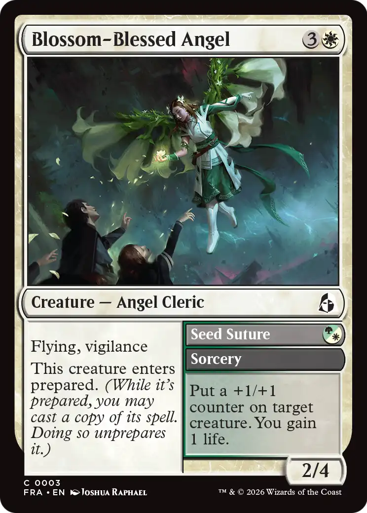 Blossom-Blessed Angel [Reality Fracture] | Game Master's Emporium (The New GME)