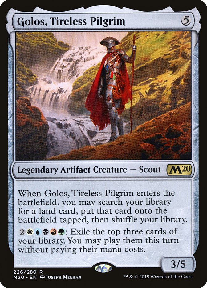 Golos, Tireless Pilgrim [Core Set 2020] | Game Master's Emporium (The New GME)