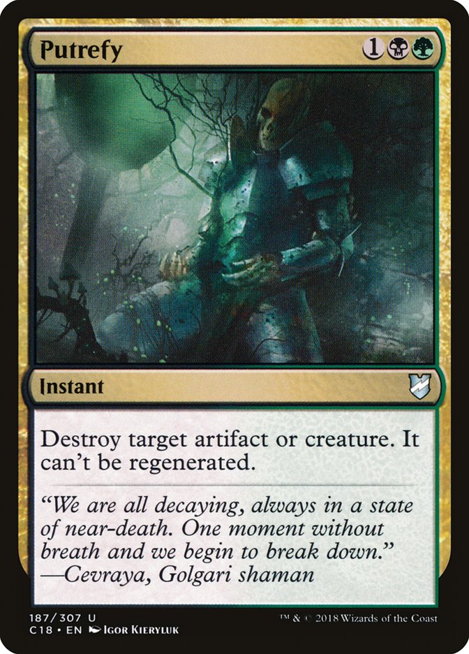 Putrefy [Commander 2018] | Game Master's Emporium (The New GME)