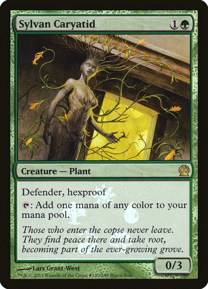 Sylvan Caryatid (Buy-A-Box) [Theros Promos] | Game Master's Emporium (The New GME)