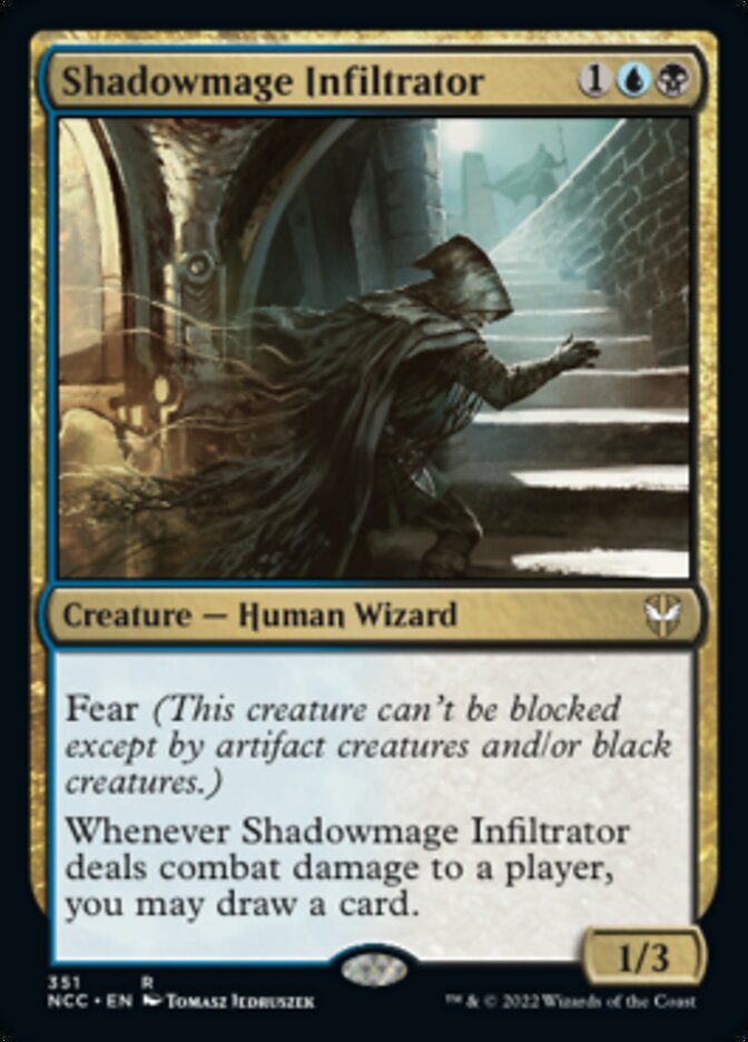 Shadowmage Infiltrator [Streets of New Capenna Commander] | Game Master's Emporium (The New GME)