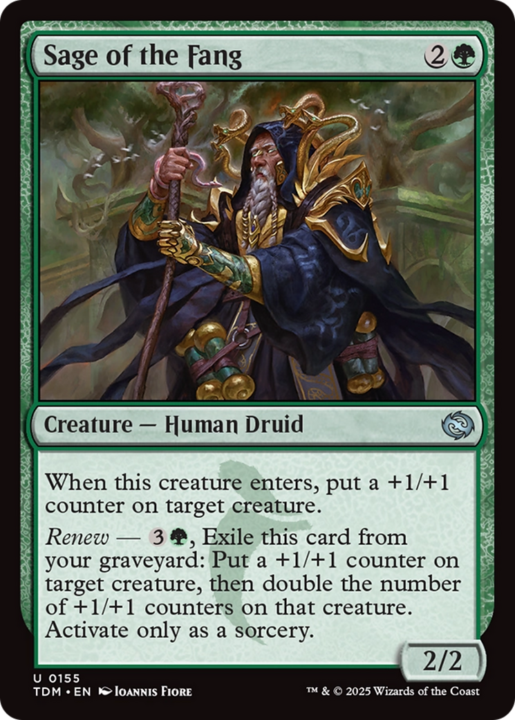 Sage of the Fang [Tarkir: Dragonstorm] | Game Master's Emporium (The New GME)