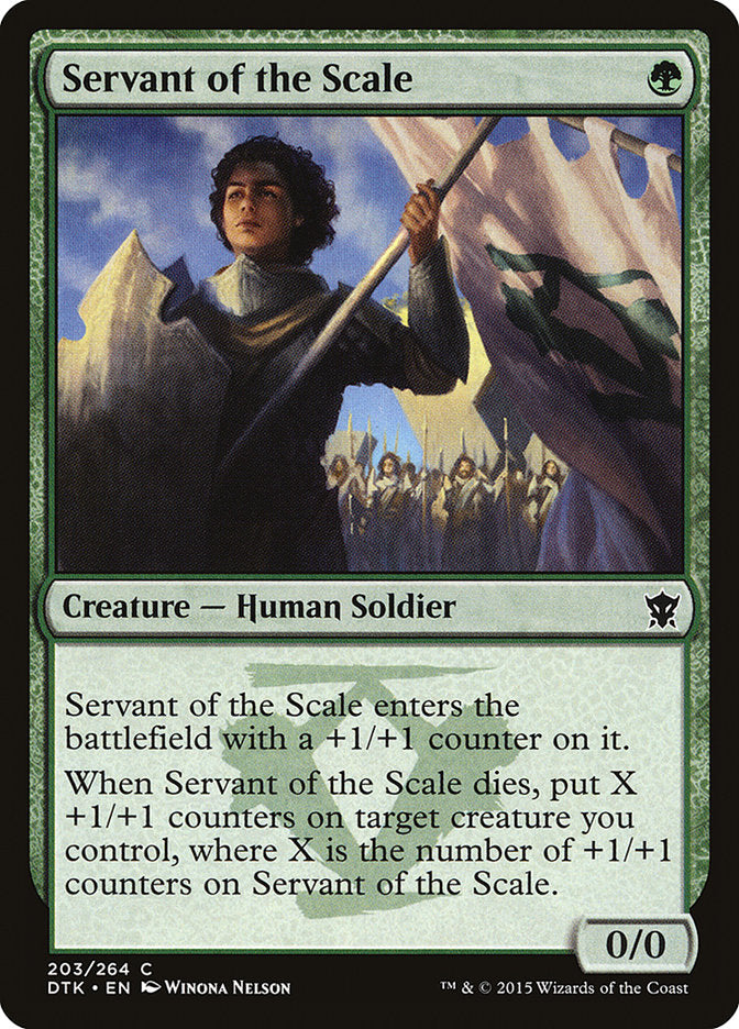 Servant of the Scale [Dragons of Tarkir] | Game Master's Emporium (The New GME)