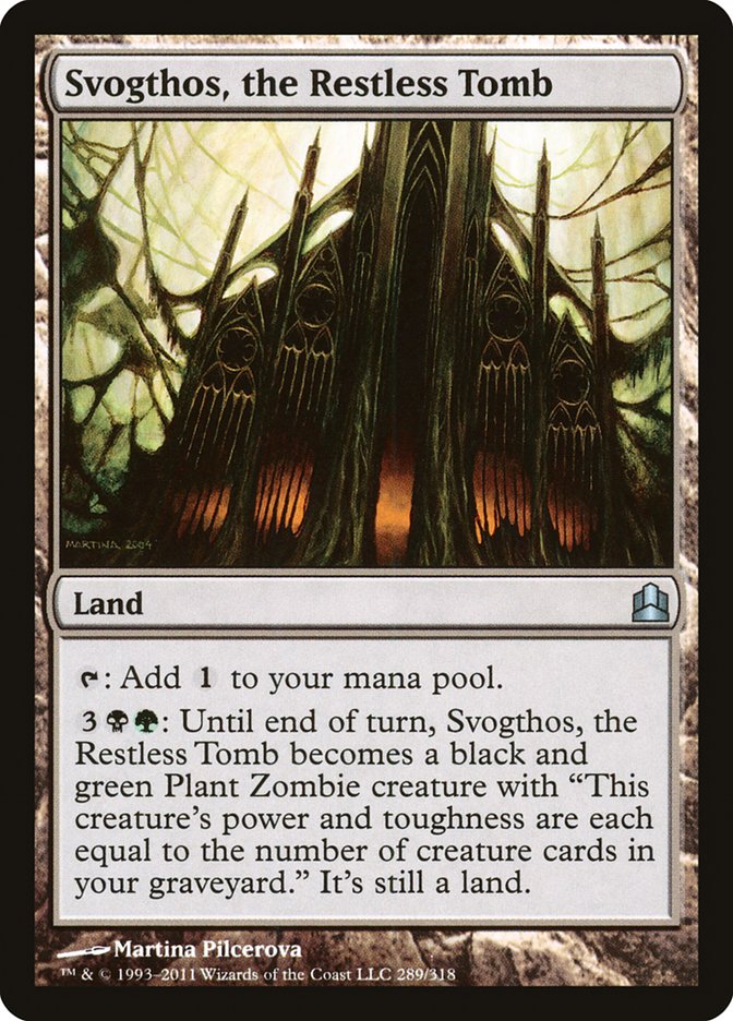 Svogthos, the Restless Tomb [Commander 2011] | Game Master's Emporium (The New GME)