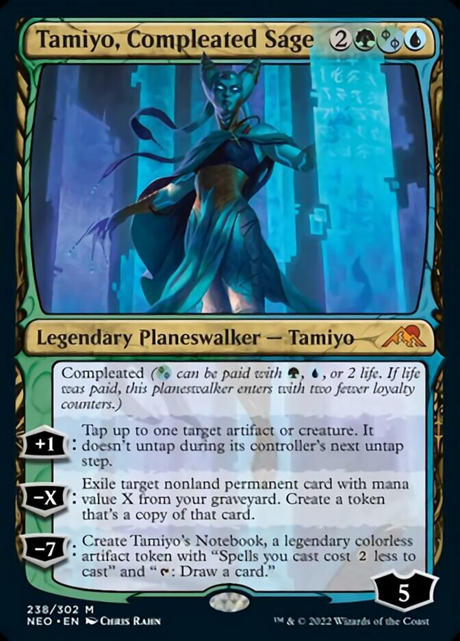 Tamiyo, Compleated Sage [Kamigawa: Neon Dynasty] | Game Master's Emporium (The New GME)