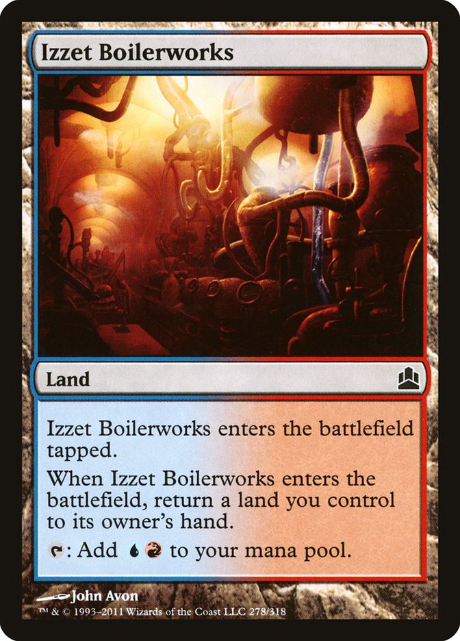 Izzet Boilerworks [Commander 2011] | Game Master's Emporium (The New GME)