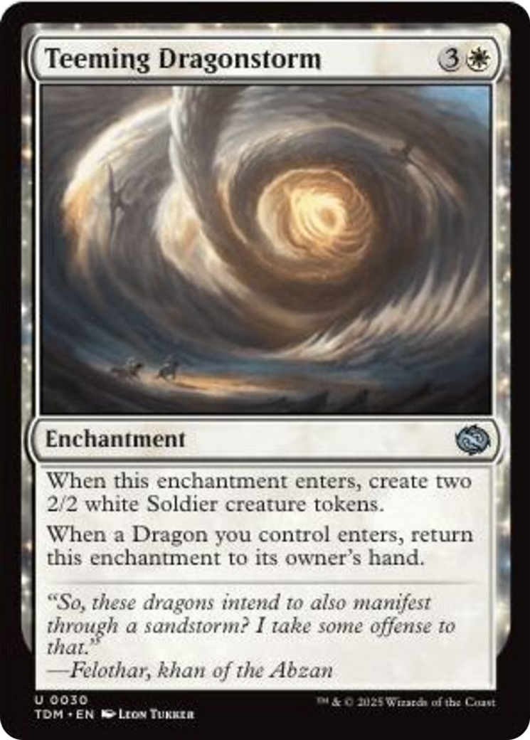Teeming Dragonstorm [Tarkir: Dragonstorm] | Game Master's Emporium (The New GME)
