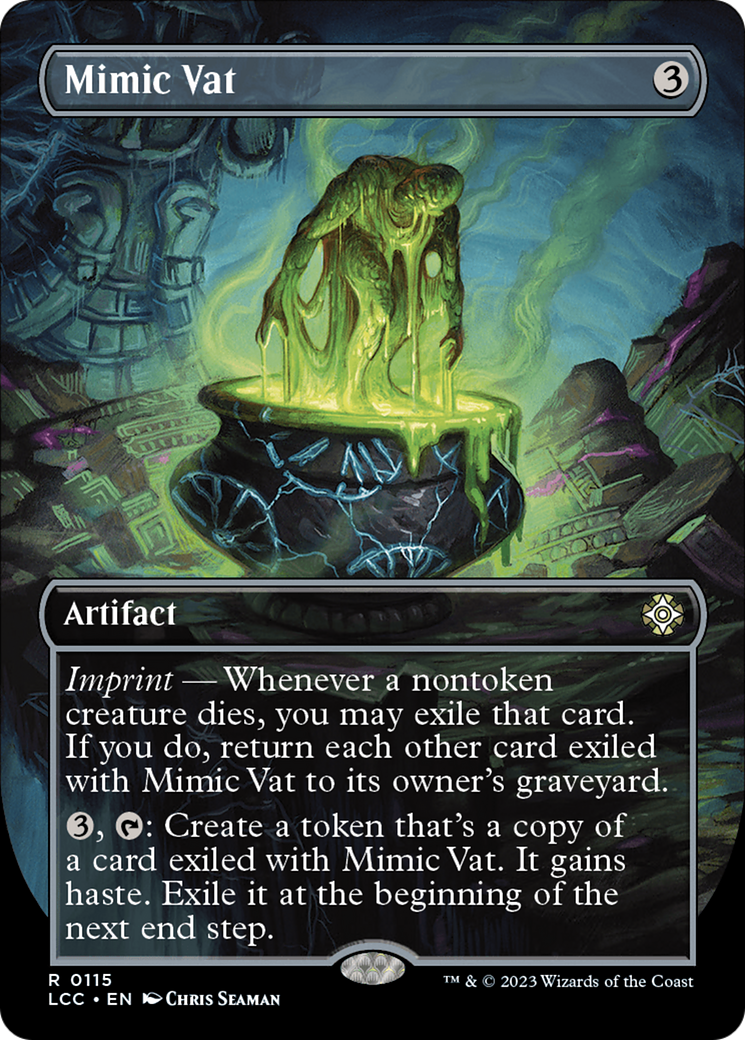 Mimic Vat (Borderless) [The Lost Caverns of Ixalan Commander] | Game Master's Emporium (The New GME)