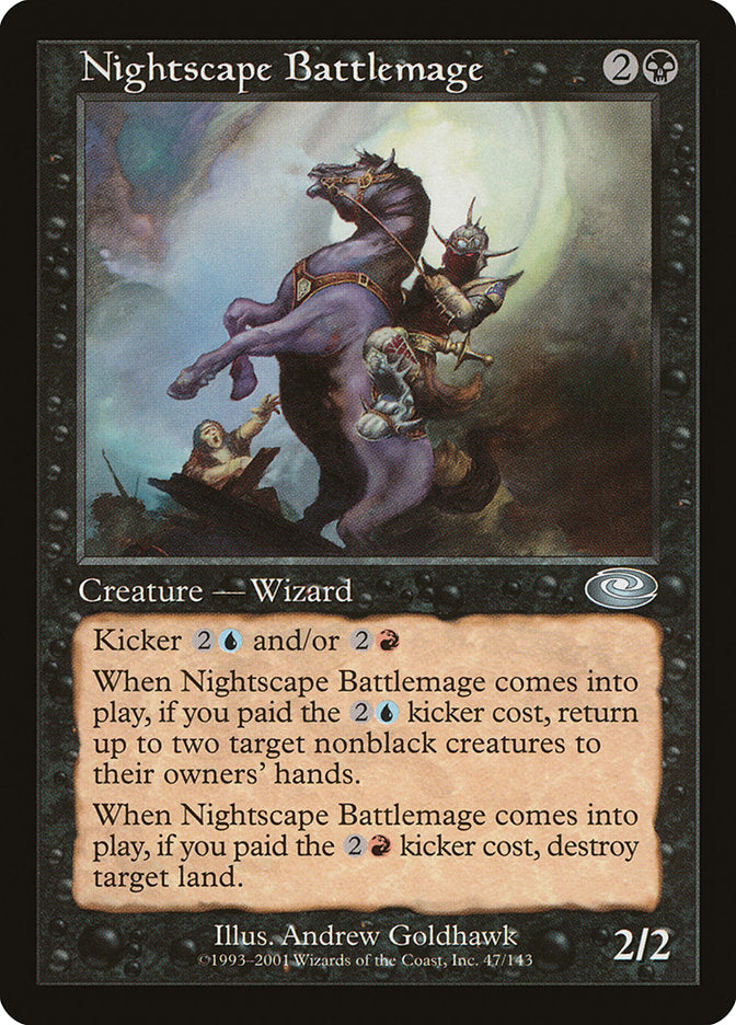 Nightscape Battlemage [Planeshift] | Game Master's Emporium (The New GME)