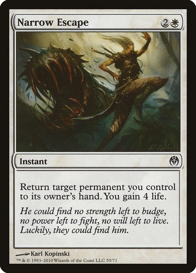 Narrow Escape [Duel Decks: Phyrexia vs. the Coalition] | Game Master's Emporium (The New GME)