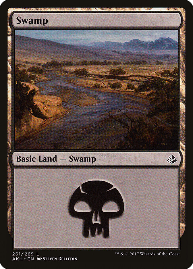 Swamp (261) [Amonkhet] | Game Master's Emporium (The New GME)