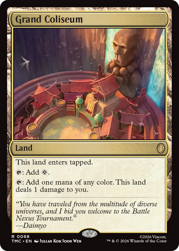 Grand Coliseum [Teenage Mutant Ninja Turtles Commander] | Game Master's Emporium (The New GME)