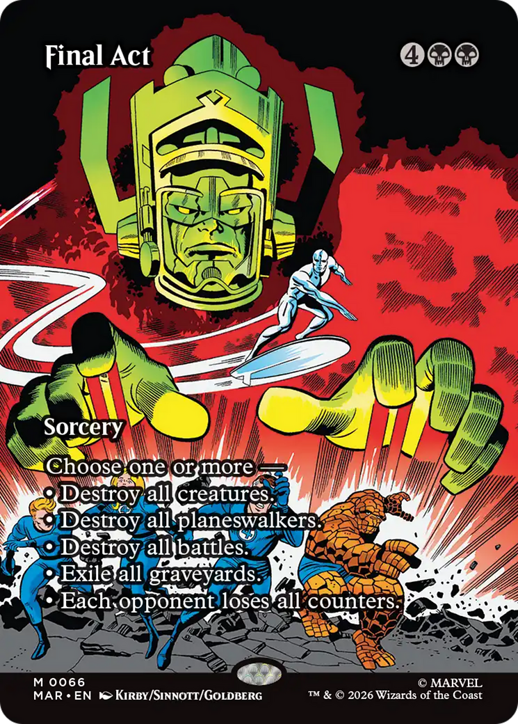 Final Act (Borderless) [Marvel Universe: Eternal-Legal] | Game Master's Emporium (The New GME)