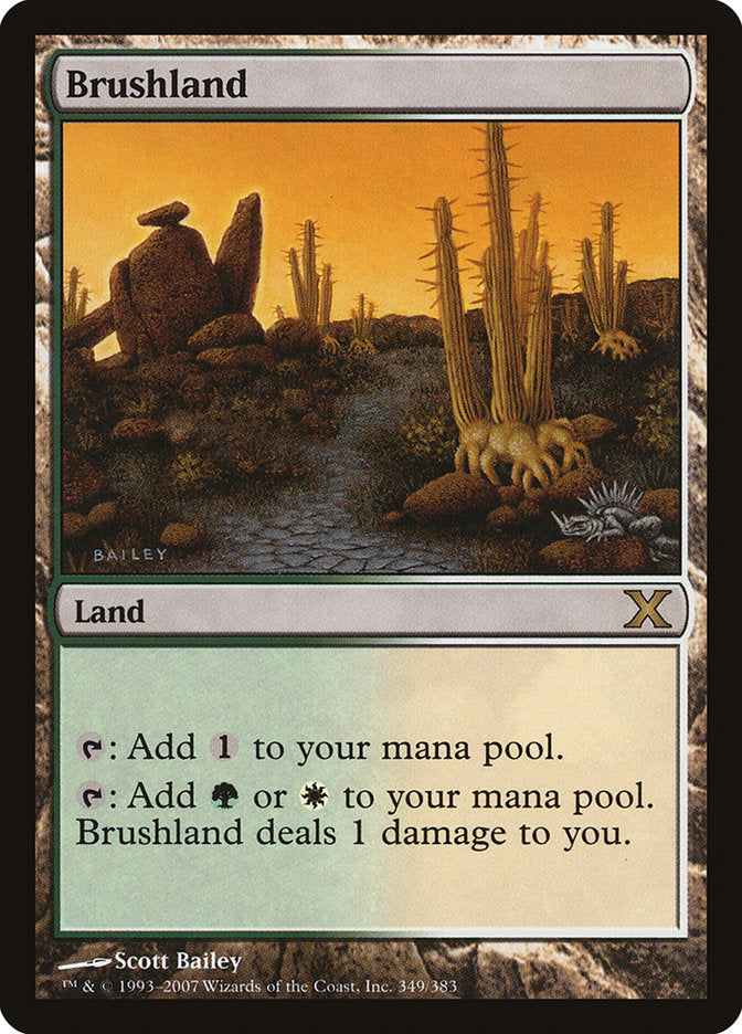Brushland [Tenth Edition] | Game Master's Emporium (The New GME)