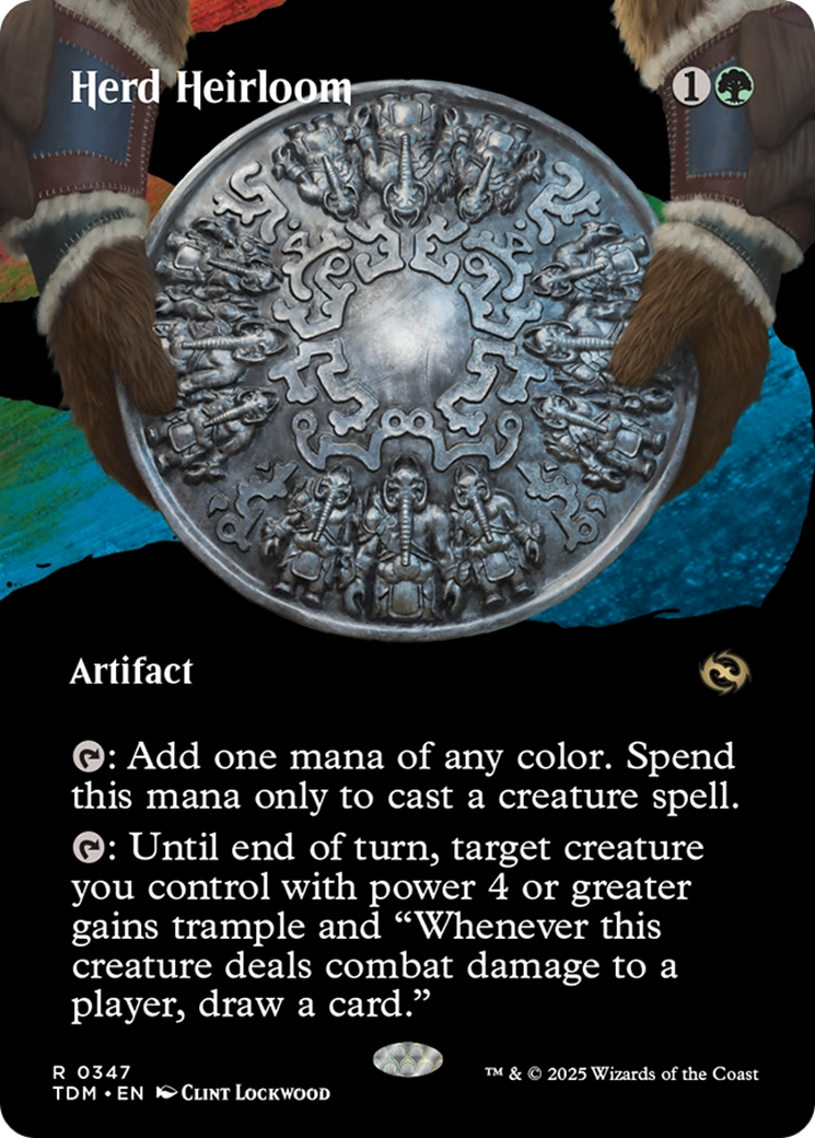 Herd Heirloom (Borderless) [Tarkir: Dragonstorm] | Game Master's Emporium (The New GME)