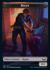Treasure (013) // Rogue Double-Sided Token [Streets of New Capenna Tokens] | Game Master's Emporium (The New GME)