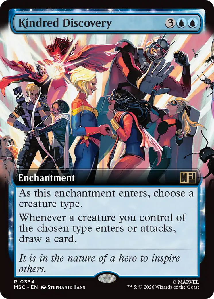 Kindred Discovery (Extended Art) [Marvel Super Heroes Commander] | Game Master's Emporium (The New GME)