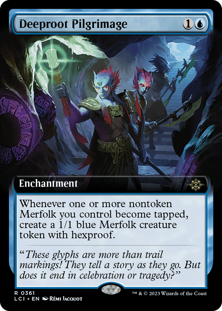 Deeproot Pilgrimage (Extended Art) [The Lost Caverns of Ixalan] | Game Master's Emporium (The New GME)