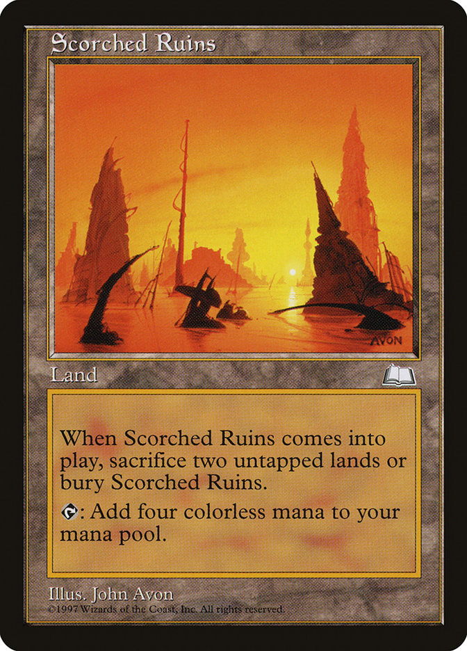 Scorched Ruins [Weatherlight] | Game Master's Emporium (The New GME)