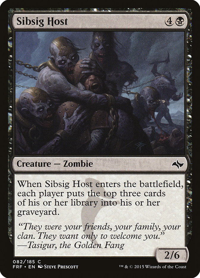 Sibsig Host [Fate Reforged] | Game Master's Emporium (The New GME)
