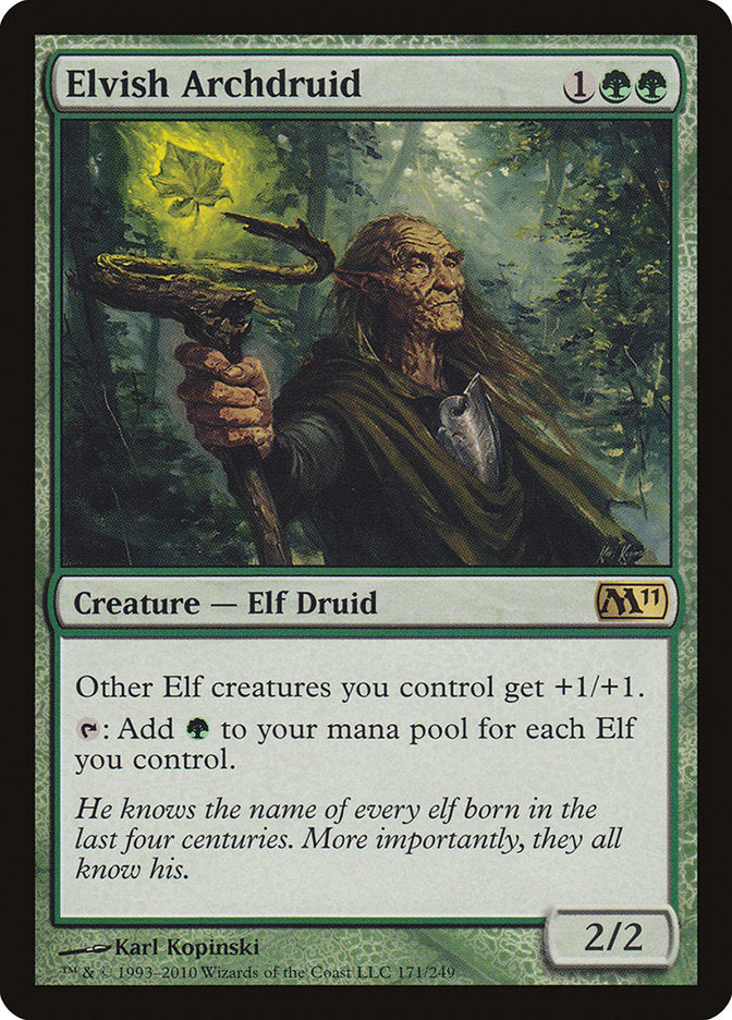 Elvish Archdruid [Magic 2011] | Game Master's Emporium (The New GME)