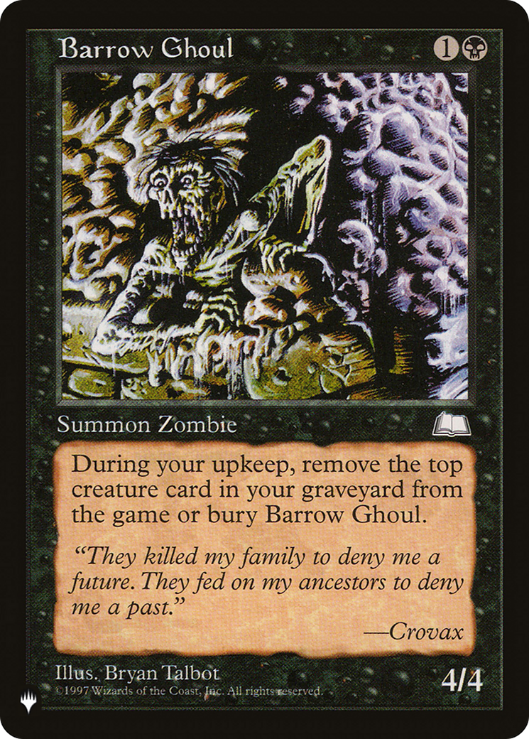 Barrow Ghoul [The List] | Game Master's Emporium (The New GME)