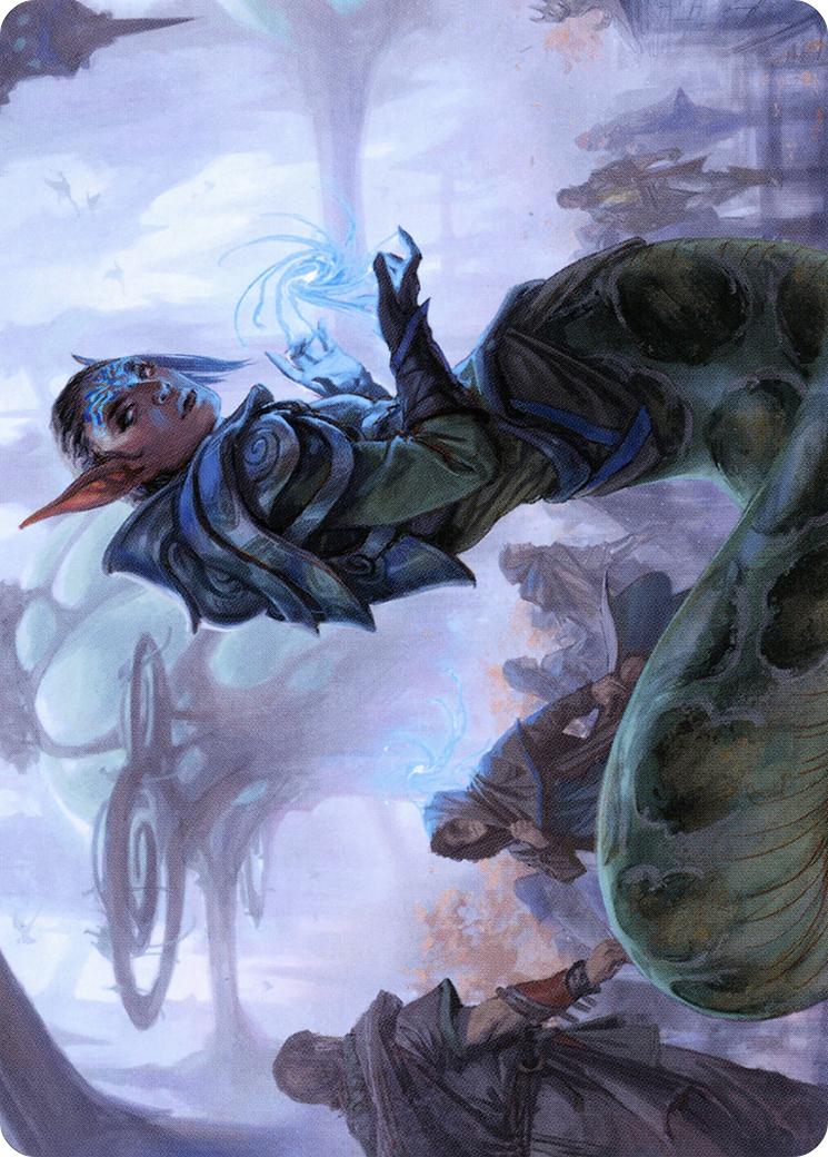 Lonis, Cryptozoologist Art Card [Modern Horizons 2 Art Series] | Game Master's Emporium (The New GME)
