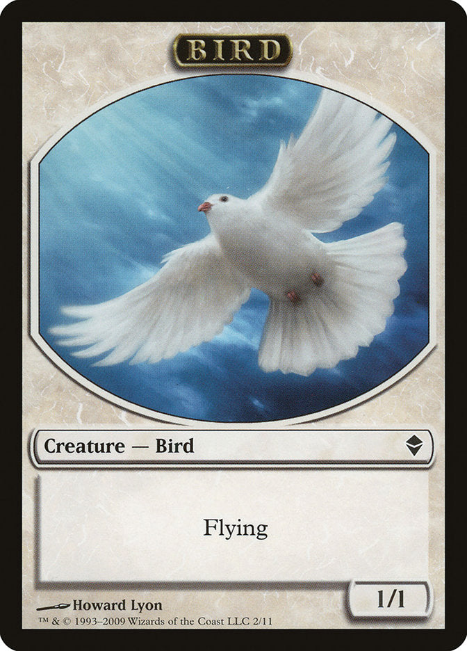 Bird Token [Zendikar Tokens] | Game Master's Emporium (The New GME)