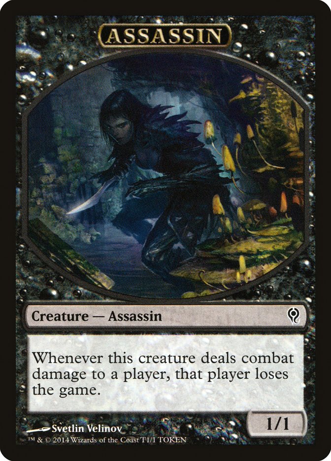 Assassin Token [Duel Decks: Jace vs. Vraska Tokens] | Game Master's Emporium (The New GME)
