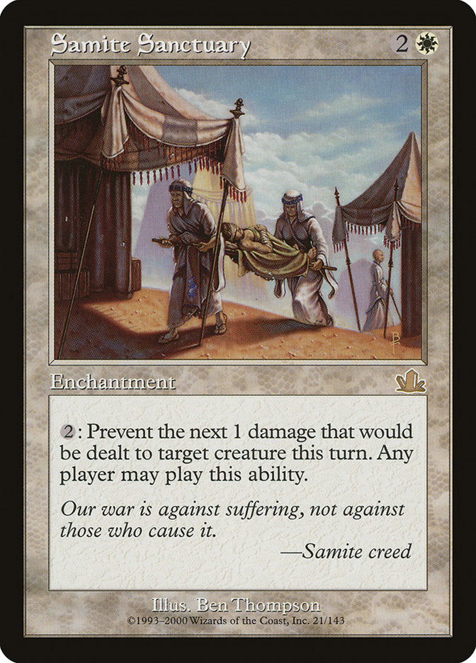 Samite Sanctuary [Prophecy] | Game Master's Emporium (The New GME)