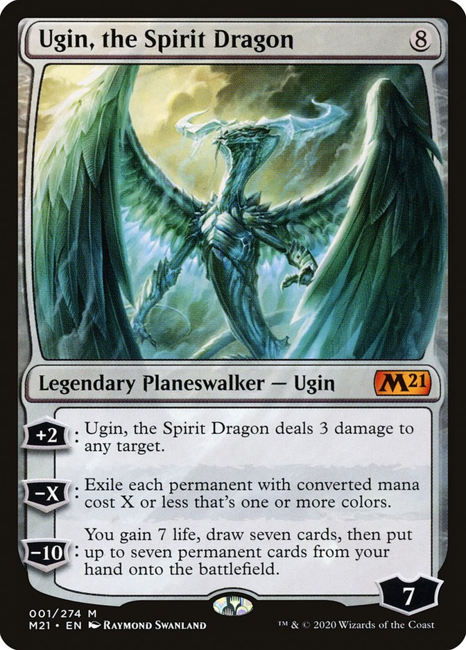 Ugin, the Spirit Dragon [Core Set 2021] | Game Master's Emporium (The New GME)