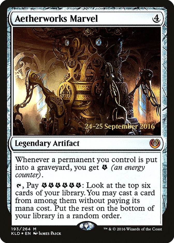 Aetherworks Marvel [Kaladesh Prerelease Promos] | Game Master's Emporium (The New GME)