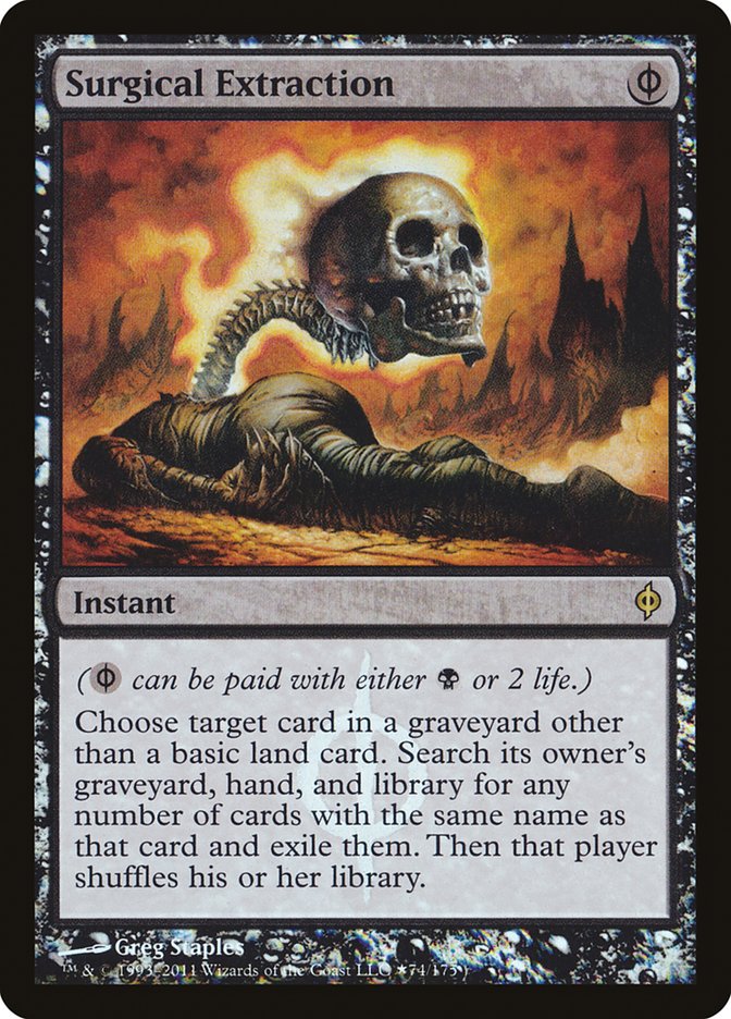 Surgical Extraction (Buy-A-Box) [New Phyrexia Promos] | Game Master's Emporium (The New GME)