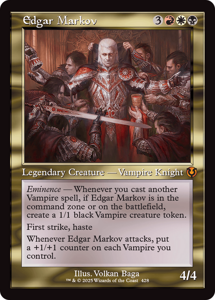 Edgar Markov (Retro Frame) [Innistrad Remastered] | Game Master's Emporium (The New GME)