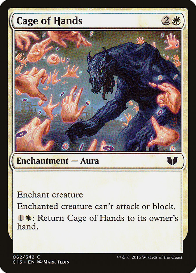 Cage of Hands [Commander 2015] | Game Master's Emporium (The New GME)